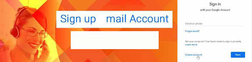 Signup gmail account