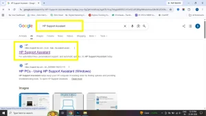 HP Support Assistant