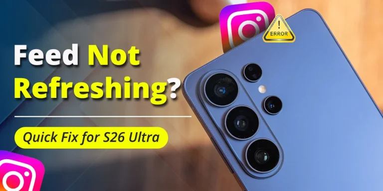 feed not refreshing