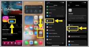 Update Instagram and iOS